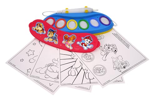Image of Crayola PAW Patrol Color Wonder Magic Light Brush - Mess Free Painting Kit for Kids with Lightup Brush, Gift for Toddlers, Preschool Art Activities, Ages 3+