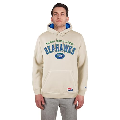 Sudadera Seattle Seahawks de Algodón Antifrío para Aficionados de la NFL