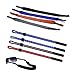 Produktbild Coriver 8 Pack Brillenband Sportband Anti-Rutsch-Brille Kopfbandband, 4 Stück Neopren-Gummiband Halteband & 4 Stück verstellbarer Brillenhalter Glasband für Männer, Frauen und Kinder