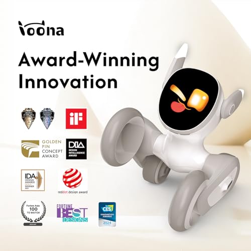 Loona Robot Pet Dog ChatGPT-4o Smart AI-Powered Companion Voice & Gesture Control, Real-Time Interaction Robotics Toys for Kids, Home Monitoring - Includes Charging Dock by Loona - Image 8