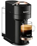 Nespresso Vertuo Next Coffee and Espresso Machine by De'Longhi, Black with Rose