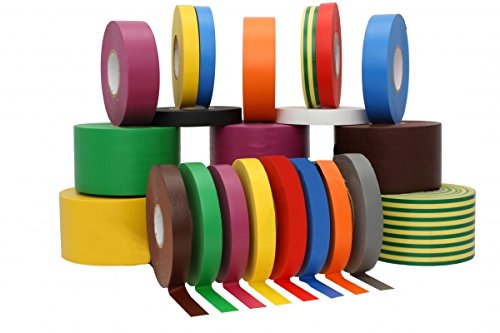 BN-01548 - Electrical Insulating PVC Tapes - PVC Yellow 12MM X 33M