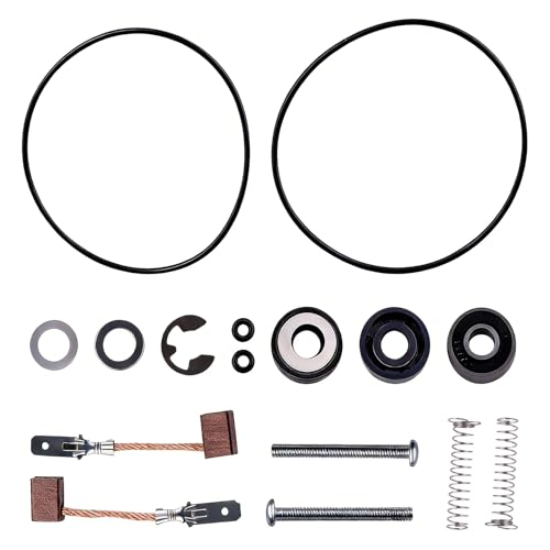Ciuouient 3-1/4 Brush & Seal Lower Unit Rebuild Kit Compatible with Minn Kota Fits Most 3-1/4 (3.25) Diameter Lower Units(3.25 Diameter - 12 Volt)