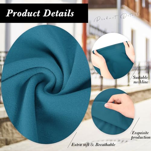 Image of Cutecrop Turtleneck Dickey Extra Large Fake Collar Detachable Dickey Collar Half Mock Turtleneck for Men Women