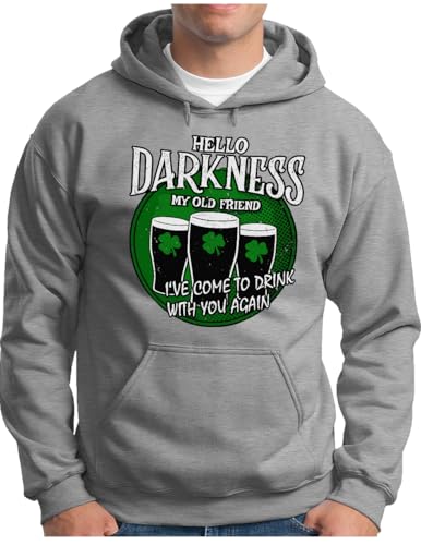Sweat à capuche St Patrick imprimé original pull confortable en coton pour homme