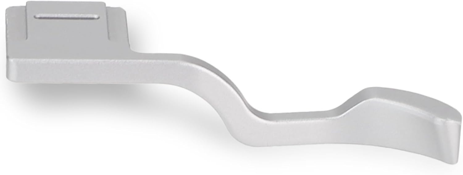 Haoge Thumb Up Rest Hand Grip for Fujifilm XT5 (Silver for Fuji X-T5)