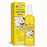 SINROBO No Chew Spray for Dogs, Bitter Apple Spray for Dogs to Stop Chewing Outdoor Deterrent Training Corrector for Anti Marking