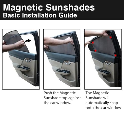 Pare-soleil pour Toyota FJ Cruiser occultant thermique magnétique contre la chaleur - 6