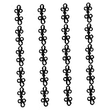 Boucles décoratives : fournissent une fermeture pour un vêtement de conception , tel qu'un cheongsam, un costume han, etc., bouton de cape