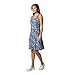 Columbia Women's Freezer III Dress, UV Sun Protection, Moisture Wicking Fabric, Collegiate Navy Kona Print, Medium