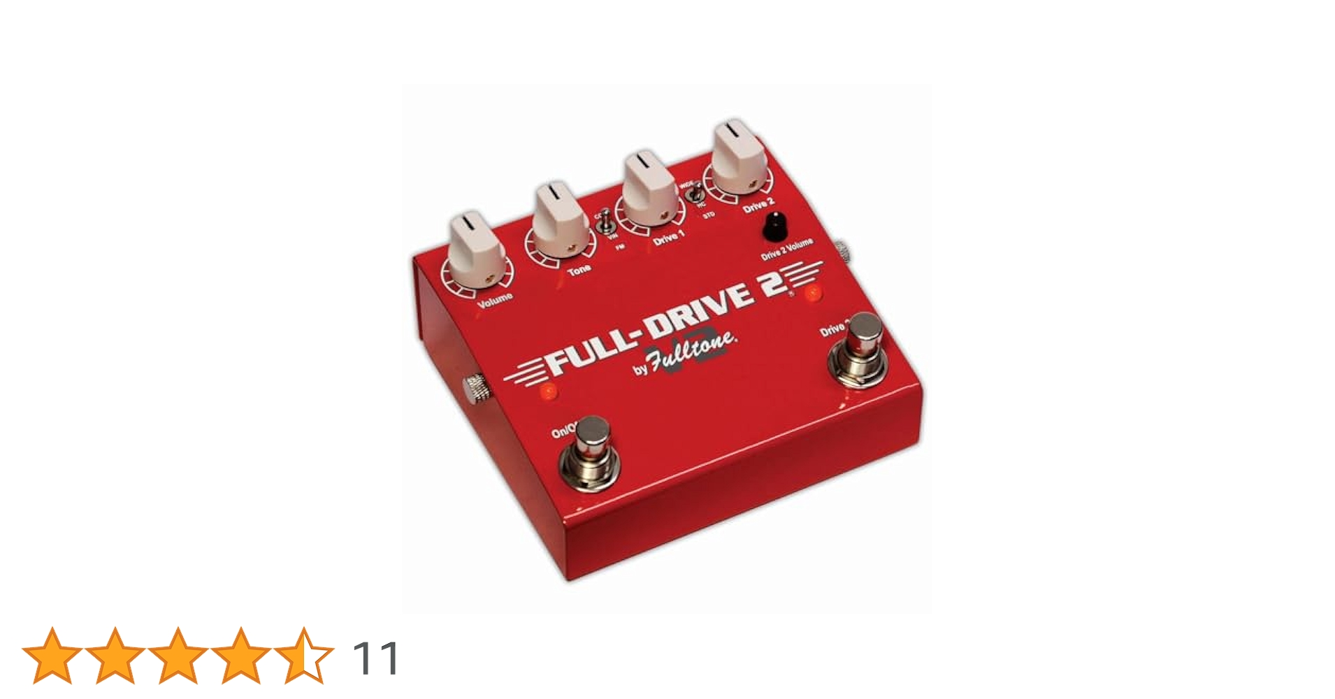 Amazon | Fulltone フルトーン Full-Drive2 v2 オーバードライブ