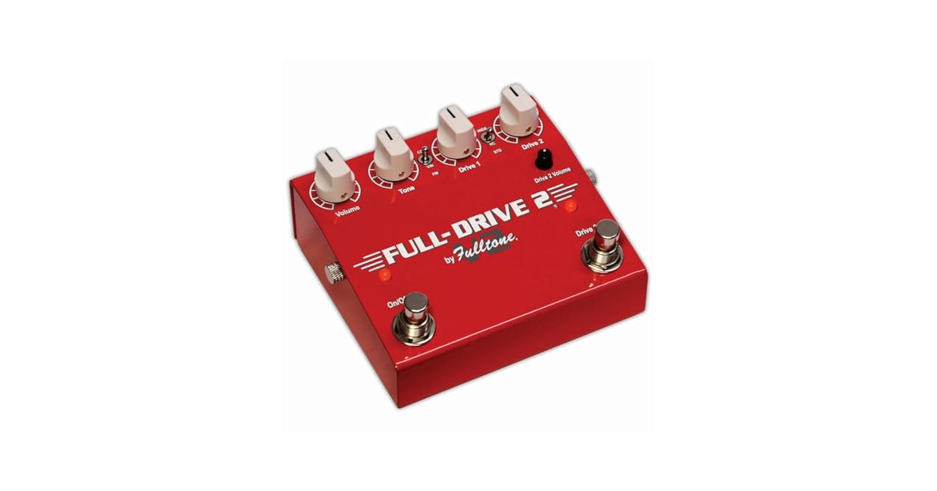 美品　Fulltone FULL-DRIVE 2 Fulltone Full Drive 2 Orange with Mike Fuller Signature