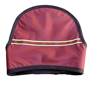 HealthGoodsIn - Thyroid Shield | Thyroid Collar 0.5mm Lead (pb) Equivalency Protection for Working with X-Ray Machine (Maroon)
