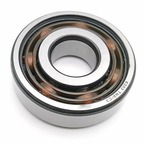 Rodamiento 6303-2RS1TN9/C3 de bolas de ranura profunda de una sola hilera con retenes de goma 5