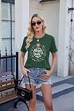 Earth Day Shirt Women Every Day is Earth Day Tshirt Funny Environmental Nature Graphic Tee Teachers Casual Short Sleeve Top Green