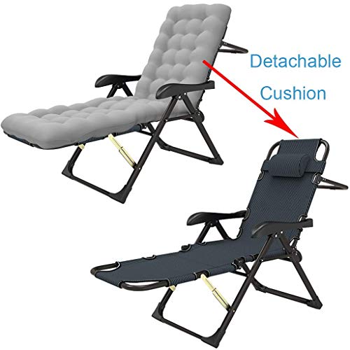 Chaise Longue Inclinable Pliante Patio Plage et Maison Multiusage