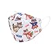 Produktbild G1OO ps10 Stück Kinder Mundschutz mit Motiv Bunt MNS Mund Nasenschutz Cartoon Druck Maske Tücher Atmungsaktiv Multifunktionstuch Bandana Halstuch Schals