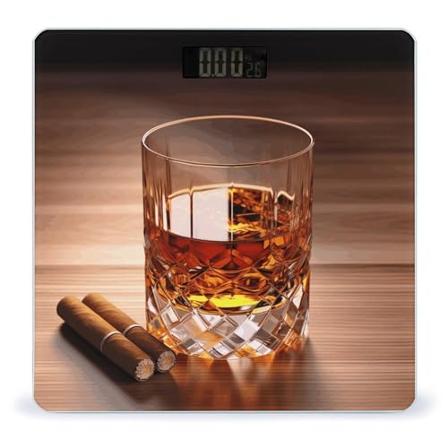 Báscula de Baño Digital de Vidrio Templado FodPand miniatura 1