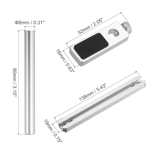 Soporte de tarjeta gráfica de aluminio con ventilador regulable 10-80mm 2