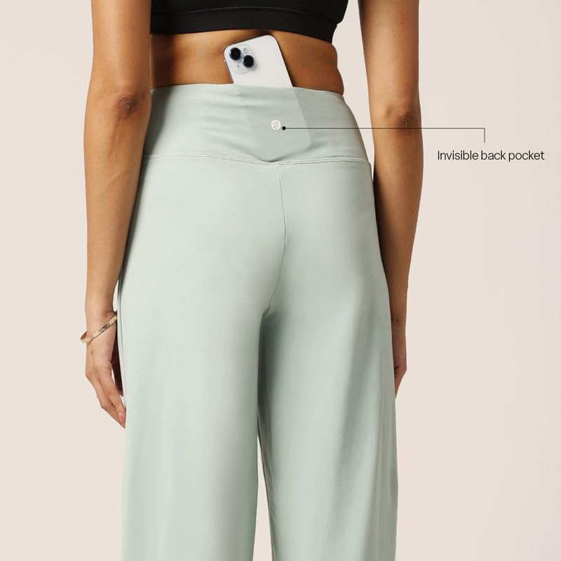 Image of BlissClub Ultimate Wide Leg Pants Lite for Women, Tall (for Women Above 5'5)