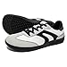 HOBIBEAR Barefoot Shoes Zero Drop Wide Fashion Sneakers for Women Men(White Black, Women 8/Men 7)
