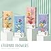 MEIEST Flower Bouquet Building Blocks Set,Mini Bricks Plant Botanical Collection Construction Building Toy,Creative DIY Artificial Flowers Home Decoration (Orange)