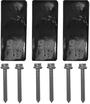 Ambient Weather EZ-46-3 Tar Pad Kit for Roof Tripod Installation