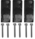 Ambient Weather EZ-46-3 Tar Pad Kit for Roof Tripod Installation