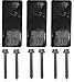 Ambient Weather EZ-46-3 Tar Pad Kit for Roof Tripod Installation