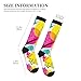 HDBEYXS Fashion 80s Or 90s Mem-Phis Compression Socks For Women & Men Support For Travel, Nurses, Pregnancy, Fitness, Sports And Everyday Wear