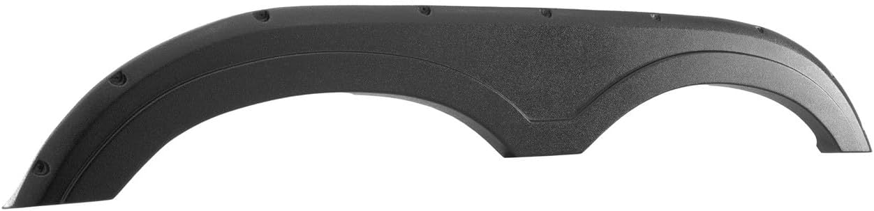 RecPro RV Tandem Fender Skirt | 70 1/2" W x 10 3/4" H | Fits Keystone Outback KRV610490 (1 Fender Skirt, Black)