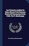  Les Prieurés Anglais De Saint-florent Près Saumur, Notice Et Documents Inéd., Publ. Par P. Marchegay