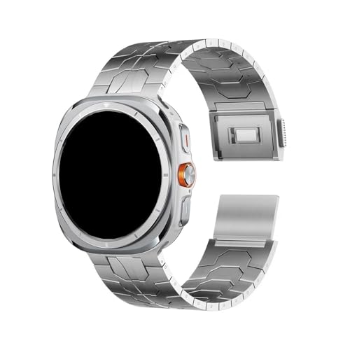Bracelet Samsung Watch Ultra 47mm acier incurvé sans espace business
