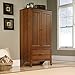 Sauder Carson Forge Armoire, Washington Cherry finish