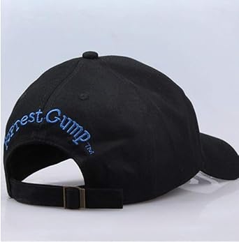 Bubba Gump Baseball Cap, Shrimp Co. Embroidered Logo, Forest Gump Casual Sports Hat, Available in Red and Black,
