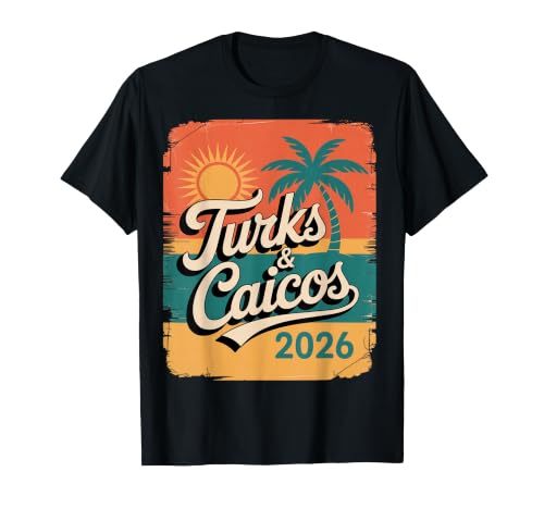 Turks and Caicos 2026 Family Caribbean Cruise Vacation T-Shirt