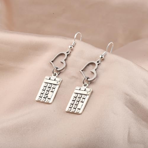 Accountant Earrings Accounting Jewelry CPA Graduation Gift Math Lover Calculator Charm Earrings3