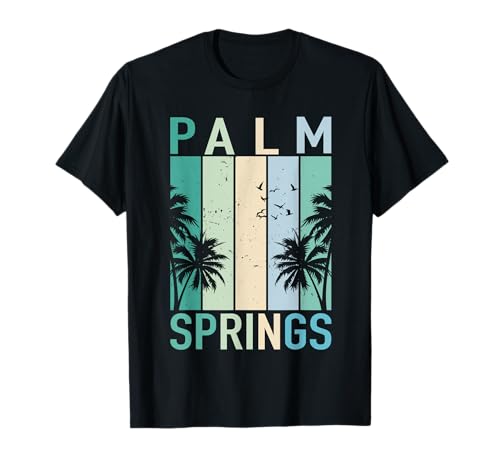Vintage Palm Springs California Ca Vacation Souvenir Gifts T-Shirt