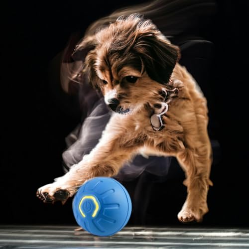 Pelota Interativa para Mascotas,Juguete Interactivo Perros, Juguete Interactivo Gatos, Rodante Automática,Juguete Eléctricos para Gatos y Perros,Juguete con Bateria de 200mAh Recargable - imagen 8