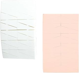 PRETYZOOM 24pcs Triangle Makeup Sponges, Non-...