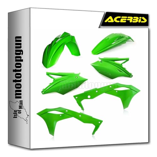 Cache carenage vert Acerbis 0023646.130 remplace plastique casse Kawasaki KXF 250 2019