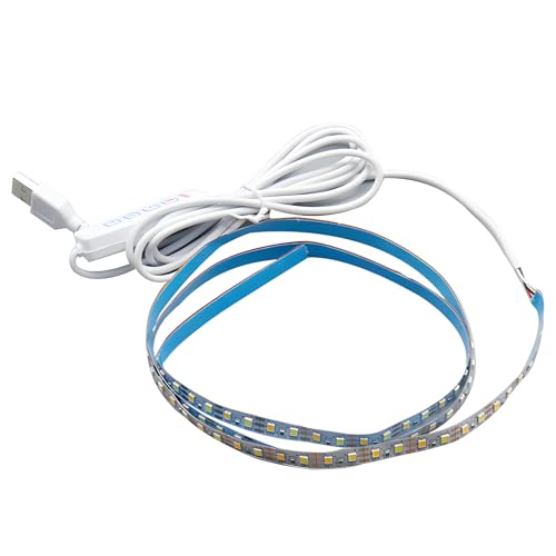 Annlpoy 2M led striscia,striscia led con sensore di movimento,striscia led adesiva,per Decorazione Natalizia, Armadi, Retro TV