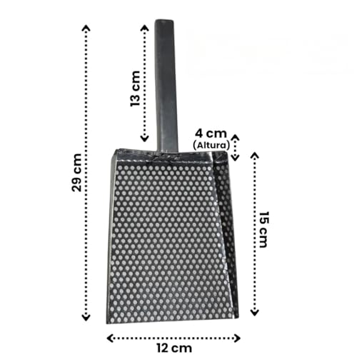 Pá higiênica para areia de gato Peneira coletora