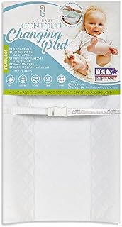 LA Baby Waterproof Contour Changing Pad, 32" - Made in USA. Easy to