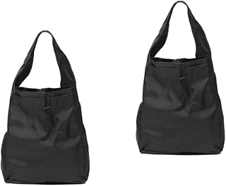 KALLORY 2pcs Pocket Car Storage Bag Portable Grocery Bag Carseat Travel Cover Stroller Bag for Airplane Umbrella Stroller Bag Airplane Stroller Seat Baby Double Oxford Tote Bag