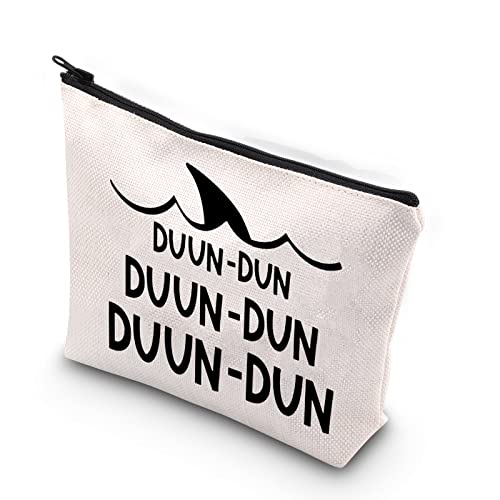 XYANFA Shark Makeup Bag Shark Gift for Shark Lover Cool Animal Bag Shark Week Gifts (DUUN)