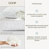 Coop Home Goods Poduszka do spania na boku – poduszka z pianki z pamięcią kształtu, poduszka pod szyję dla osób śpiących na boku, poduszka pod kark, łagodząca ból snu, ergonomiczna poduszka do spania