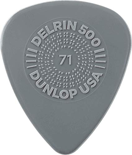 Dunlop Delrin 500 Prime Grip .71mm Guitar Picks (450P.71)