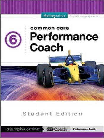 Common Core Performance Coach Mathematics Grade... 1623628083 Book Cover