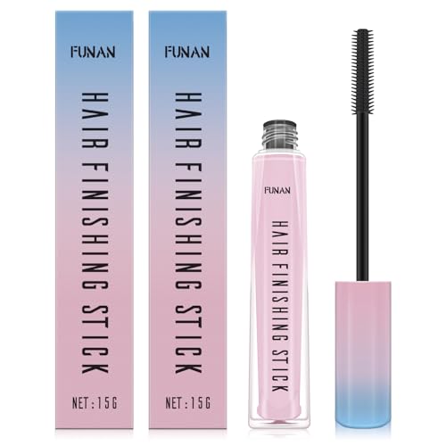 PasaRose Hair Finishing Stick 2 Pack for Small Broken Hair Cream/Gel for Women Naturally Refreshing Non-Greasy and Non-Sticky